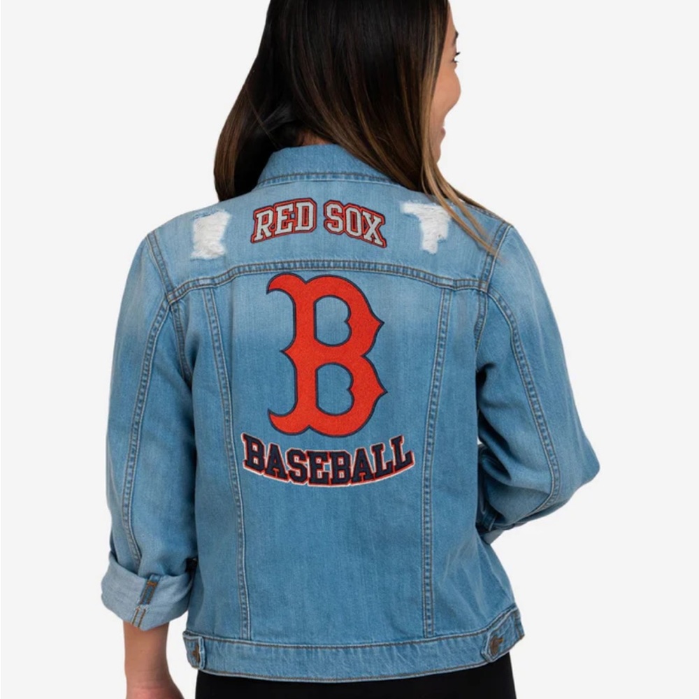 Boston Red Sox Jean Jacket NWT!